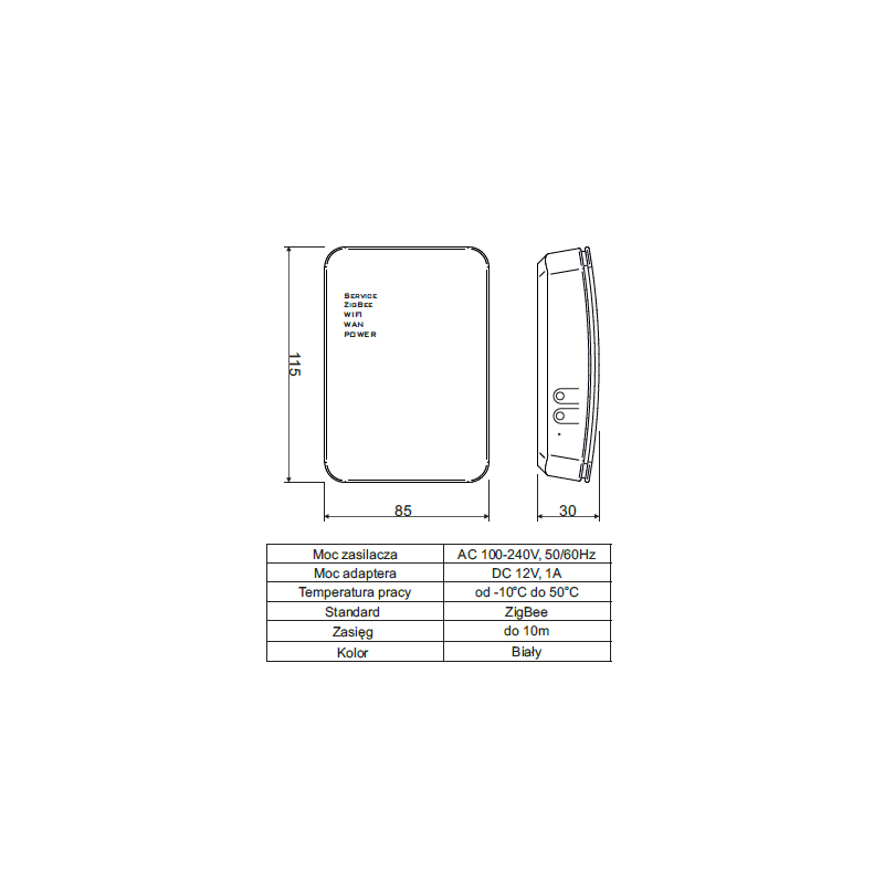 MODUŁ WIFI R400 DO STEROWANIA L701/L700/C760